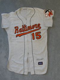 Lot Detail - Game-Used Uniform Lot — Mid 1970s Baltimore Orioles Home  Uniform, 1985 New York Mets Pinstripe Home Jersey, 1980 Montreal Expos Road  Jersey, 1982 Atlanta Braves Road Jersey, 1982 Chicago White Sox