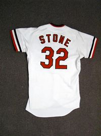 2014 Baltimore Orioles Jersey Worn in 60th Anniversary Ceremonies, Lot  #12680