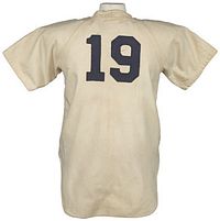 1929 Boston Braves Game Worn Jersey with Rare Indian Head Patch., Lot  #80112