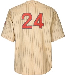 Boston Red Sox 1918 Throwback Striped Starter Jersey - 5 Star Vintage