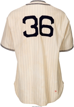 1941 Brooklyn Dodgers Complete Game Worn Uniform. Baseball