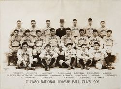 6A-86 ORIGINAL 1929 BASEBALL PLAYER UNIFORM PHOTO SHILOH CUBS HIGH SCHOOL  3X5"