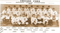 CHICAGO CUBS HAWAIIAN SHIRT 'CUBBIES UNIFORM HISTORY'