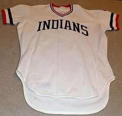 Framed Evolution History Cleveland Indians Uniforms Print — The