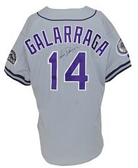 Vintage Russell MLB Colorado Rockies Lucero #42 Jersey Size L__PLEASE  READ!!!
