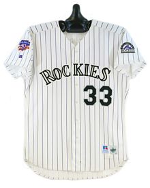 Licensed: MLB Colorado Rockies Logos on Purple by Fabric Traditions -  746356016288