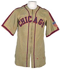 Chicago White Sox Jersey Logo (1969-1970) - Chicago scripted in