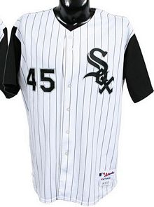 Chicago White Sox Jersey Throwback 1973 Red Pinstripes SGA Sewn