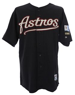 vintage astros jersey black