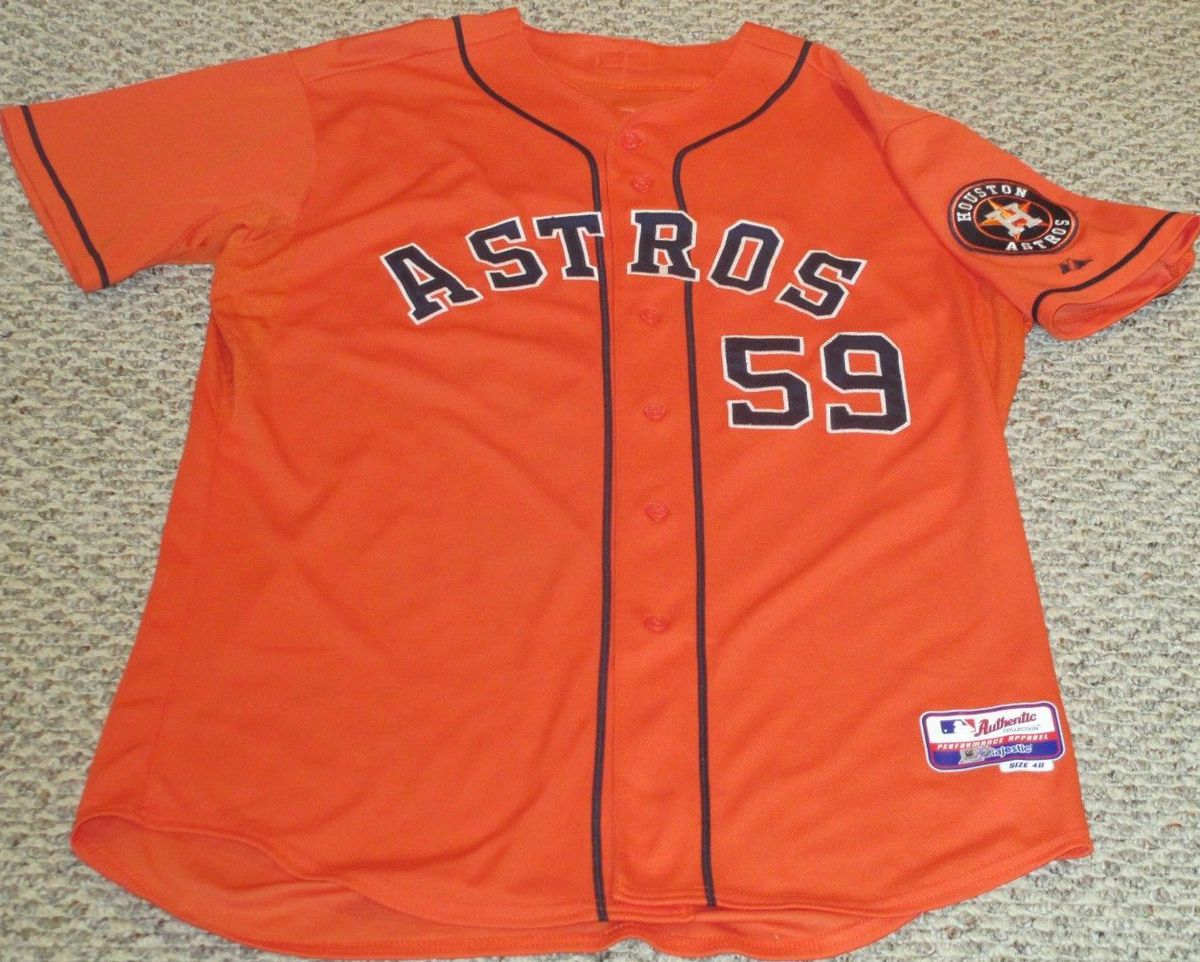 Houston Astros Blank # Game Issued Navy Batting Practice Jersey