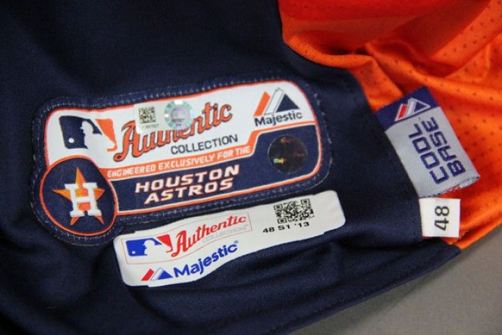 Houston Astros Majestic Road Flex Base Authentic Collection Team