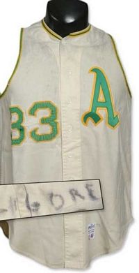 1967 Kansas City Athletics Game Worn Jersey. The final  Baseball, Lot  #10138