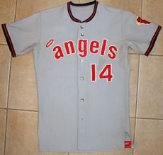 California Angels baseball uniform jersey – Works – Tempe History Museum
