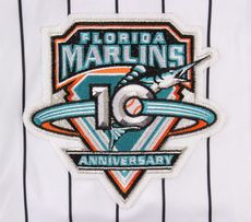 MLB Florida Marlins 2017 uniform original art – Heritage Sports Art