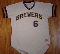 Milwaukee Brewers Vintage Jersey #9 Brock Youth L Rawlings USA 1988 Patch