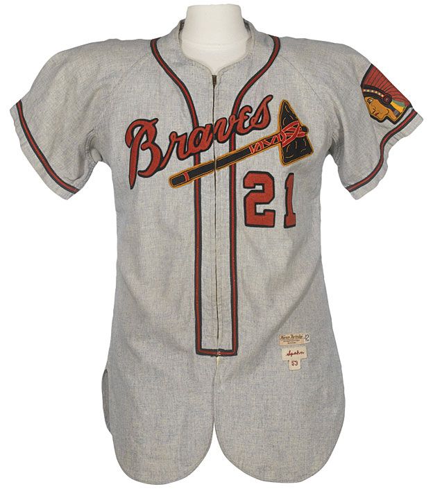 1952 braves uniforms