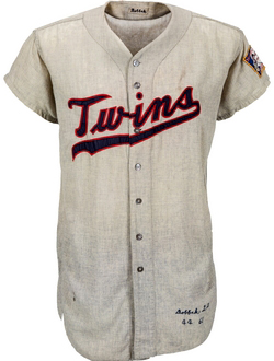 Twins 1997 Home Red Sunday Jersey 