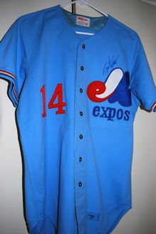 1980-88 Game Worn Montreal Expos Jerseys Lot of 2.  Baseball