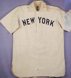 new york giants baseball shirt