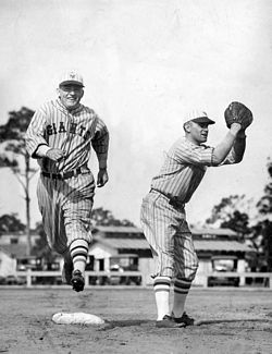 George Raft In New York Giants Baseball Uniform Portrait - Item #  VAREVCPBDGERAEC070