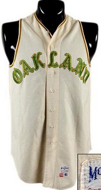oakland a's uniforms 1970s