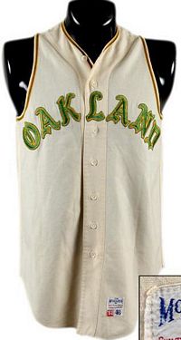 a's gold jersey