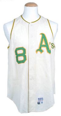 1969 Oakland Athletics Game Worn Jersey