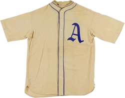 1924-27 Philadelphia Athletics Game Worn Jersey.  Baseball, Lot #56491