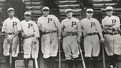 Baseball Uniforms 1920-1970 timeline