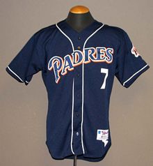 Framed Evolution History San Diego Padres Uniforms Print — The