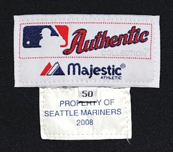 Authentic Seattle Mariners Alternate LIGHT BLUE Flex Base Jersey 54