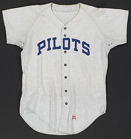 Seattle Pilots 1969 road uniform artwork, This is a highly …