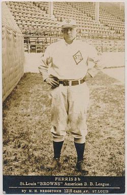 St. Louis Browns Road Uniform - American League (AL) - Chris