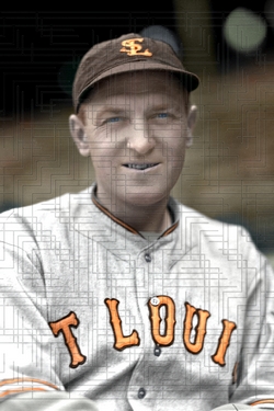 St. Louis Browns. Before they wore red, they were brown.