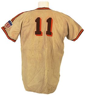 St. Louis Browns 1953 uniform artwork, This is a highly det…