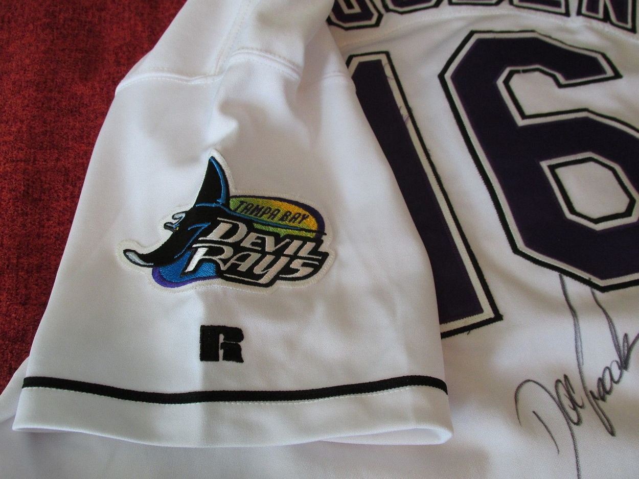 Devil Rays First Jersey MLB Jersey & Cap History | MLBCollectors