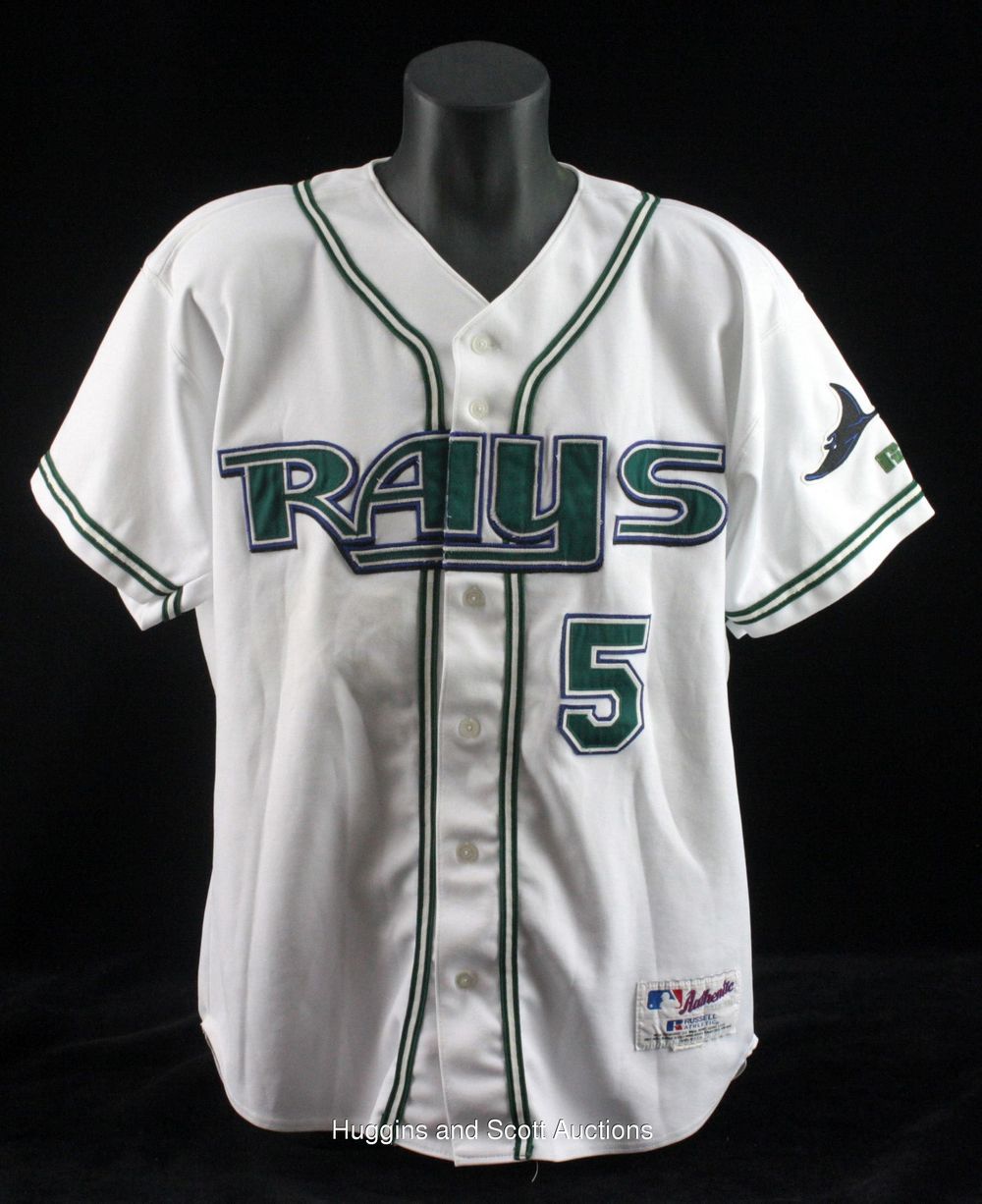 Devil Rays First Jersey MLB Jersey & Cap History | MLBCollectors