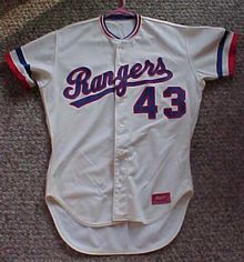 The Jersey Logo of the Texas Rangers (AL) from 1994-2000 #Texas