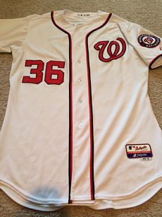 Majestic Washington Nationals Alternate Baseball Jersey