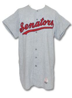 Lot Detail - 1961 WASHINGTON SENATORS GAME WORN ROAD JERSEY