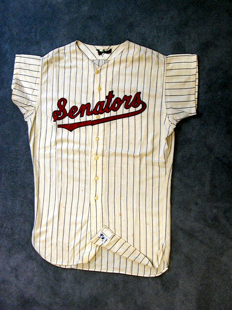 washington senators baseball jersey