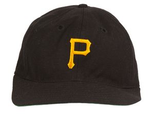 Men’s New Era Alternate Pittsburgh Pirates Pillbox 59FIFTY Black Fitted Cap