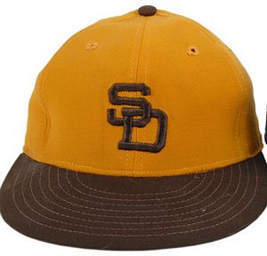 San Diego Padres Logos and Caps Through the Years: 1969-2020 