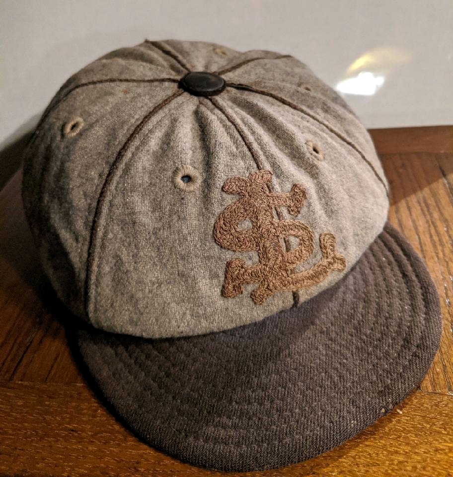 St. Louis Browns Brown Harvest 1944 WS Patch 9FORTY New Era Adjustable Hat