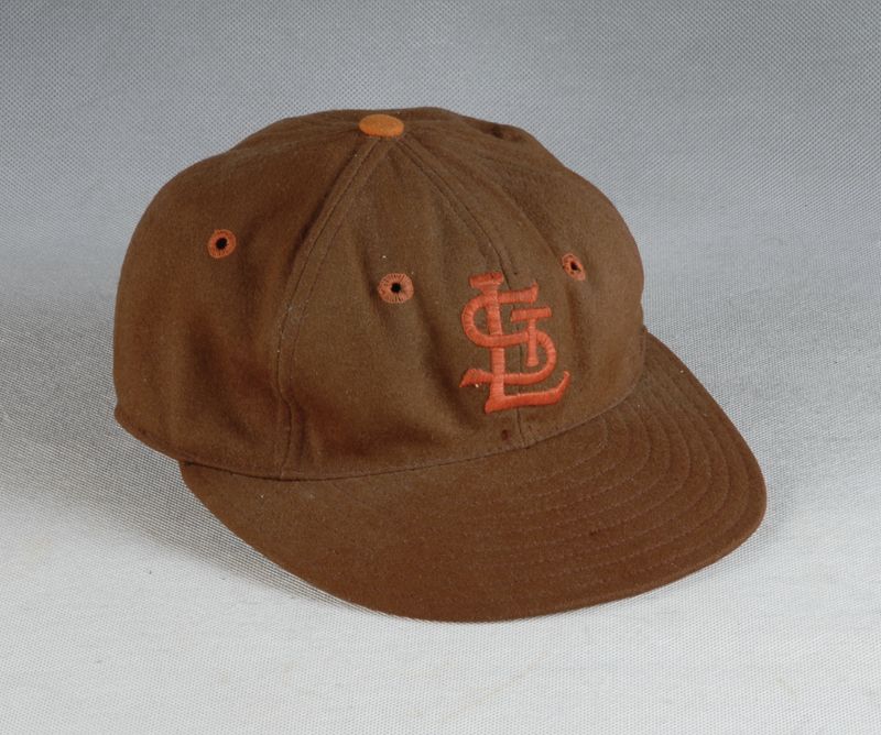 1952 St. Louis Browns Artwork: Color Block 100% Cotton Square Patch Hat